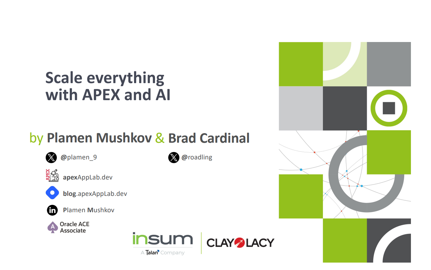 APEX World 2024 – Scaling Everything with APEX and AI