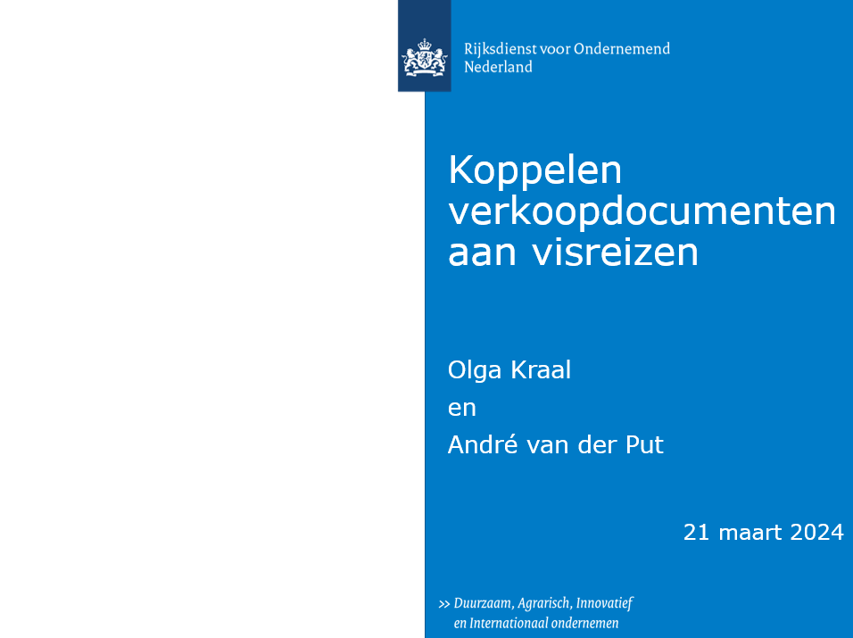 APEX World 2024 – Koppelen van verkoopdocumenten aan visreizen (2)