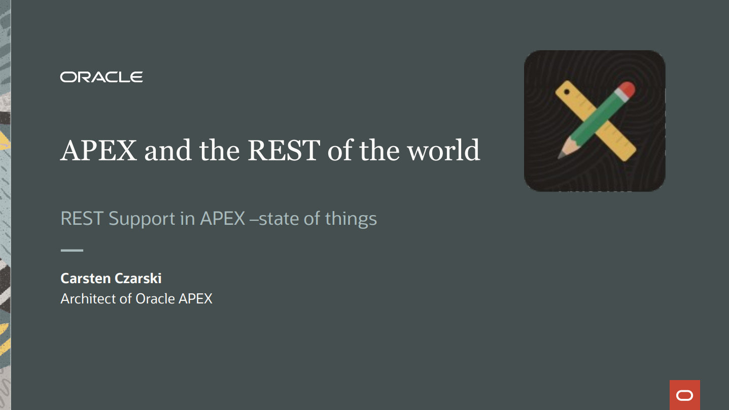 APEX World 2024 – APEX and the REST of the world: the state of things.