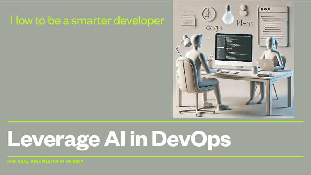 Meetup september 2024: APEX en AI