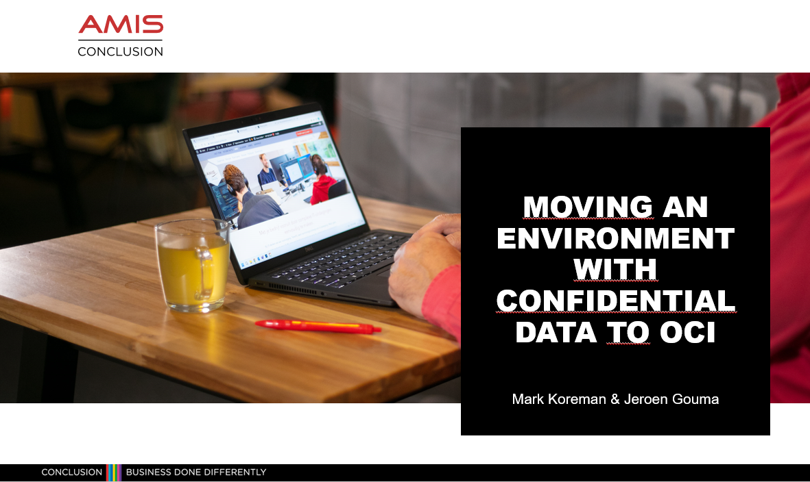 EMEA Tour 2024 – Migratie van 8 TB vertrouwelijke data naar OCI