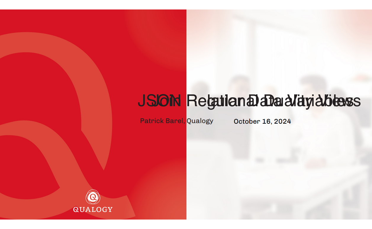 EMEA Tour 2024 – JRDV: Join Regular Data Variables?