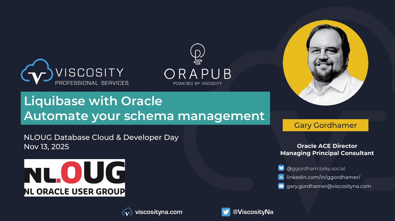 DC&D dag – Liquibase with Oracle  Automate your schema management